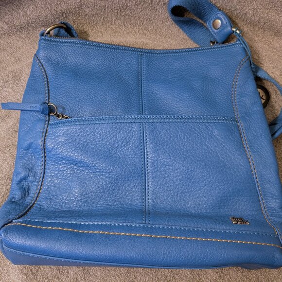 New! The Sak Shoulder or Cross Body Blue Bag - Picture 1 of 5
